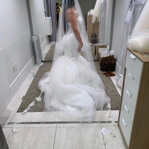 Pnina wedding dress size 10